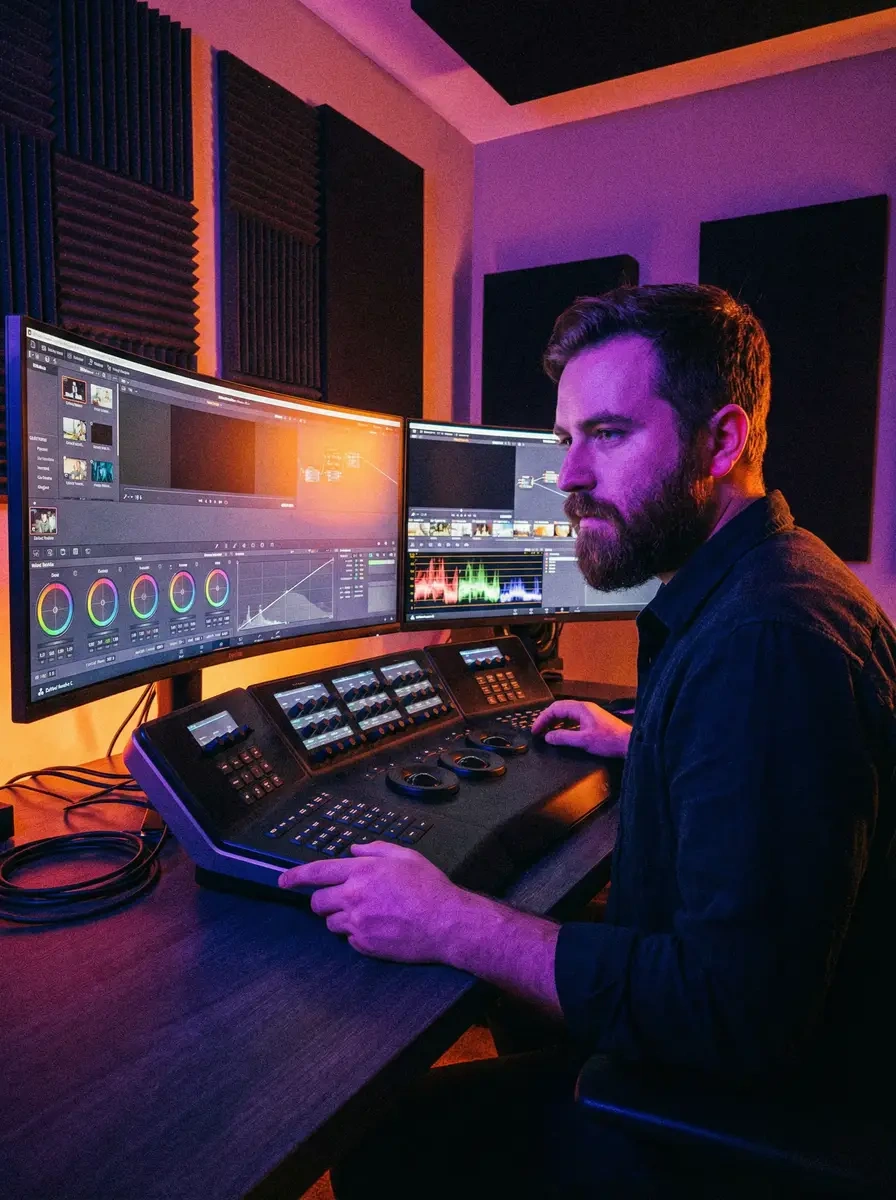 MV视觉志 推荐调色师赵然 - 资深电影调色专家